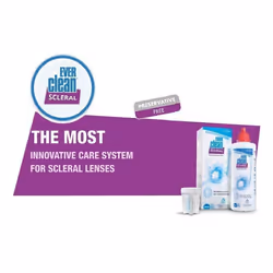 Avizor Ever Clean Scleral 300ml x3 Contact lens Solution Plus Tablets