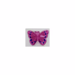 LEGO Accessory Trans-Dark Pink Butterfly Wings