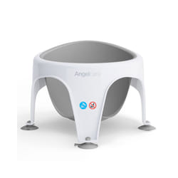 NEW Angelcare soft touch baby bath seat support 0-6months grey splash soft play