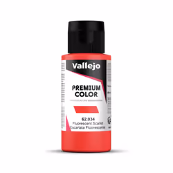 Vallejo Color Fluorescent Scarlet Premium RC Colors