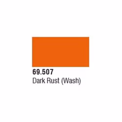 Vallejo Dark Rust Wash 17ml Painting Accessories