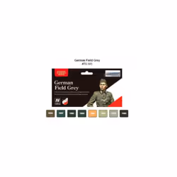 Vallejo German Field Grey Uniform Set, 17ml