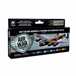 Vallejo RAF Colors Bomber & Training Command 1939-45 Model Paint Kit