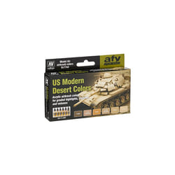 Model Air Set - US Modern Desert Colors, 17 ml (Pack of 6)