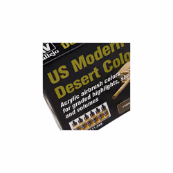 Model Air Set - US Modern Desert Colors, 17 ml (Pack of 6)