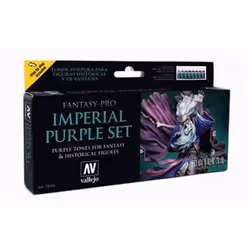 Vallejo VJ74104 Fantasy-Pro Imperial Set Toy Purple