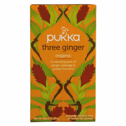 Pukka Three Ginger 20 bags ( pack of 4 )