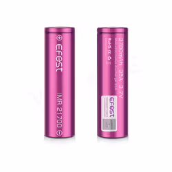 Genuine Efest 21700 3700mAh 35A Flat Top Battery - 4 Batteries
