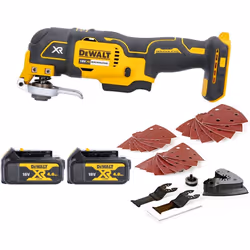 Dewalt 18V Li-Ion Oscillating Multi Tool And 2 x 4Ah Lithium Battery