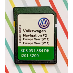 2020 VW VOLKSWAGEN V11 FX RNS310 SD Card Sat Nav Map Navigation Europe