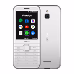Nokia 8000 4g (2021) Lte Mobile Phone Original - 1 Battery 1 Charger, Gold
