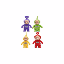Set of 4 Teletubbies 26cm Talking Po & Laa-Laa & Dipsy & Tinky Winky Soft Plush Toy MU8TI RK14S3 SC8TR