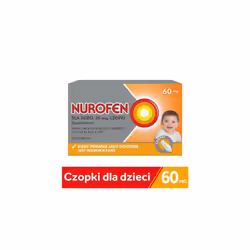 Nurofen for children 60 mg, suppositories, 10 pieces, czopki