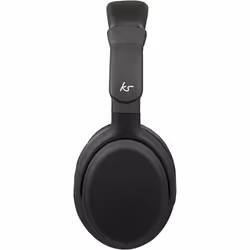 KitSound Wireless On-Ear Headphones with Built-In Microphone - Black