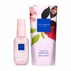 Ted Baker Violet & Bergamot Mini Body Spray 50ml Gift Set-SPRITZ & GO