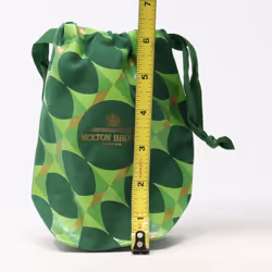 Molton Brown Green Print Drawstring Pouch  / New