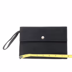 Guerlain Black Glitter Cosmetic Bag  / New