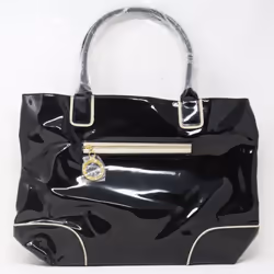 Estee Lauder Black And Cream Handbag / New