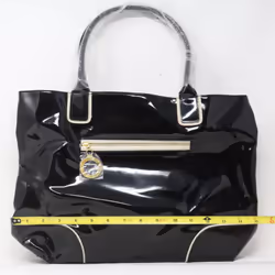 Estee Lauder Black And Cream Handbag  / New