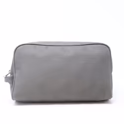 Clinique Men's Gray And Green Toiletry Bag  / New