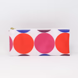 Estee Lauder Lisa Perry Polka Dot Print Small Cosmetic Bag / New