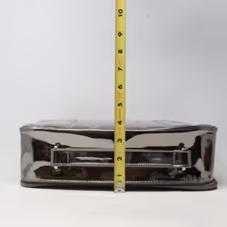 Lancome Gray Puffer-Like Cosmetic Case  / New