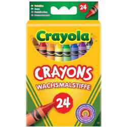 CRAYOLA 02.0024.19 Crayons, Pack of 24 Bright Strong Colours, Multi