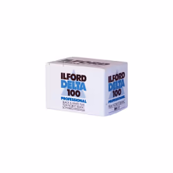 Ilford 1780624 Delta 100 Professional Black-and-White Film  ISO 100  35mm 36-Exposure 3 Pack