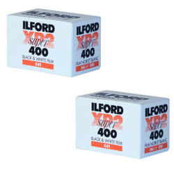 Ilford XP-2 Super 400 135-36 Black & White Film 2 Pack  BLACK/WHITE