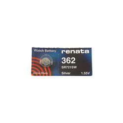2 x Renata 362 Watch Battery 362 (SR721SW)