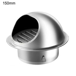 Strong Air Vent Cover Thickened 201 Stainless Steel Round Ventilation Ducting - as the picture, 150mm