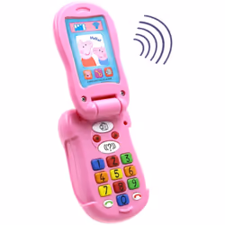 Peppa Pig PP06 Flip and Learn Phone Electronic Toy