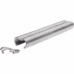 Rapid High Performance Galvanised Fence Hog Rings, VR22, 5-11 mm, 40108806 - 1100 Pieces