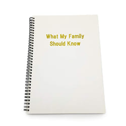 Webers Wonders Record Book - Planning Notebook - Im Dead Now What Planner - Important Information About My Belongings  Business Affairs - Checklist fo