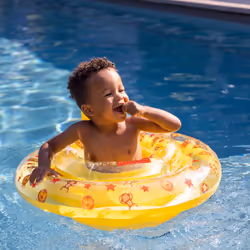 Swim Essentials 2020SE30 baby swim float PVC Yellow Swim ring