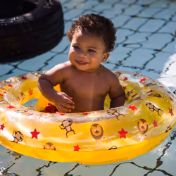Swim Essentials 2020SE30 baby swim float PVC Yellow Swim ring