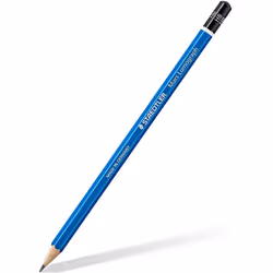 Staedtler Mars Lumograph 100 G6 Pencils Soft Grades 8B-HB (Tin of 6)