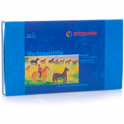 Stockmar Wax Crayons - 12 Colors in Cardboard Box