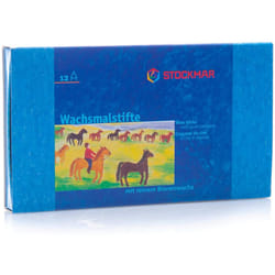 Stockmar Wax Crayons - 12 Colors in Cardboard Box