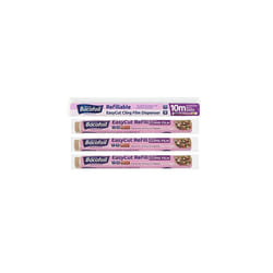 Bacofoil Easycut Cling Film Dispenser with 10m Refiil + 3 x Refill Packs 60m X 350mm