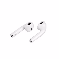 TWS i12 Wireless Bluetooth Stereo Earphones With Mic - White