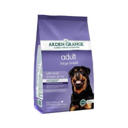 Dry Dog Food Large Breed Adult Chicken Rice Arden Grange - 2 x 12kg bag