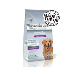 Arden Grange Sensitive Senior/Light Grain-Free Ocean White Fish & Potato - 12kg bag