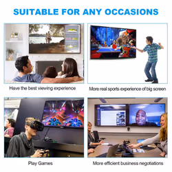 Premium Braided HDMI Cable High Speed HDTV Full HD 1080p 3D TV PS3 PS4 PS5 XBOX - 3 m