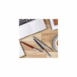 Jotter London Trio Discovery Pack Ballpoint Pen Royal Blue Gel Pen Red Kensington Mechanical Pencil Stainless Steel