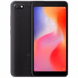 Xiaomi Redmi 6A, 13.8 cm (5.45"), 1440 x 720 pixels, 2 GB, 32 GB, 13 MP, Black