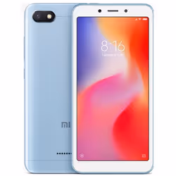 Xiaomi Redmi 6A, 13.8 cm (5.45"), 1440 x 720 pixels, 2 GB, 32 GB, 13 MP, Blue