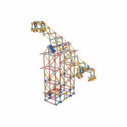 K'NEX Thrill Rides 3-in-1 Classic Amusement Park Building Set 744 Pieces 17035