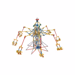 K'NEX Thrill Rides 3-in-1 Classic Amusement Park Building Set 744 Pieces 17035