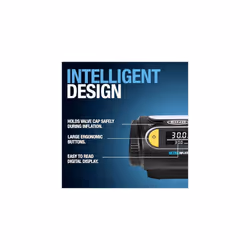 Ring Automotive ULTRAINFLATE 20 Digital Tyre Inflator - Featuring Auto-Stop & Progress Meter - Compact, Reliable & User-Friendly Tyre Pressure Soluti